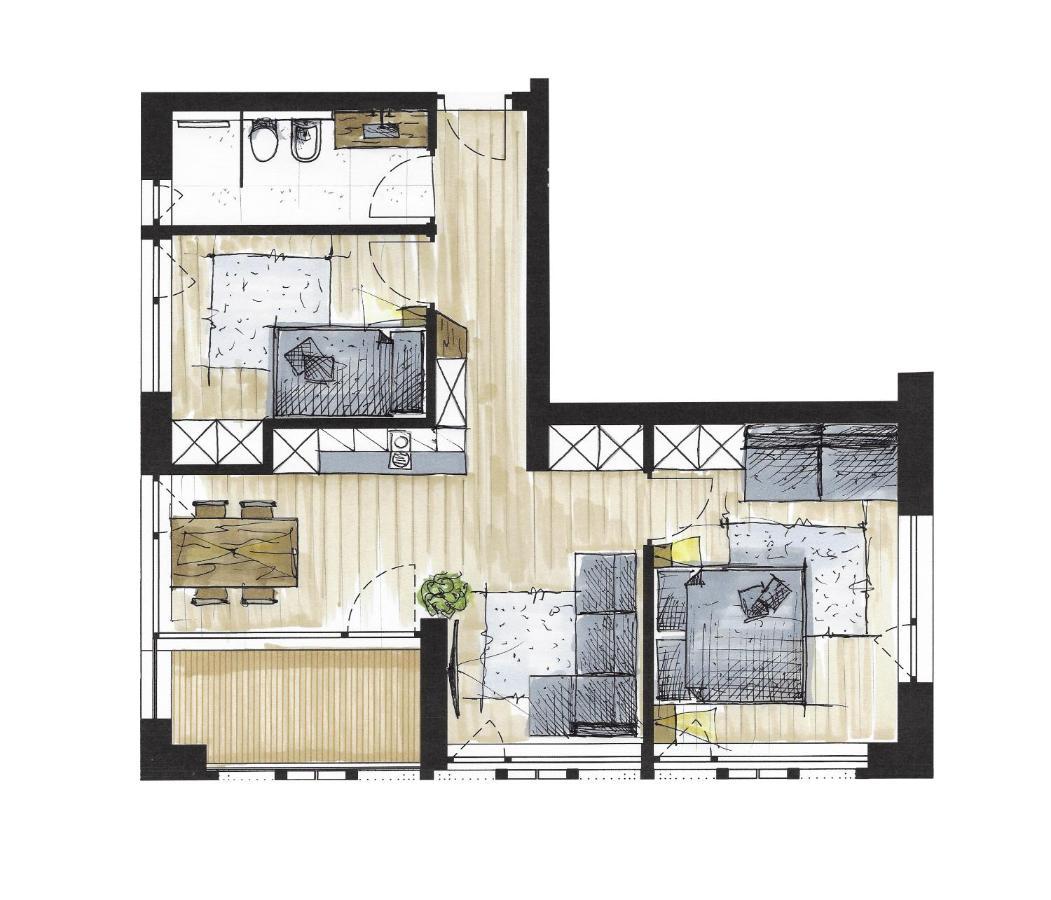 Appartement Plattnerhof Viums à Natz-Schabs Extérieur photo